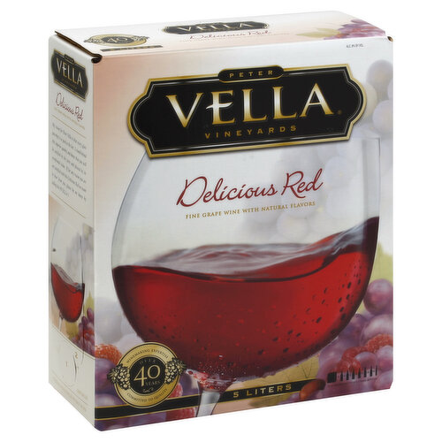 Peter Vella Grape Wine, Delicious Red