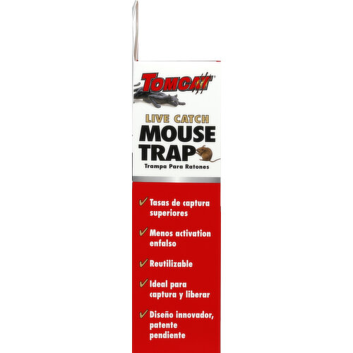 TOMCAT Live Catch Mouse Traps at