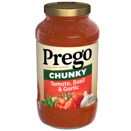 Prego® Chunky Tomato, Basil and Garlic Pasta Sauce