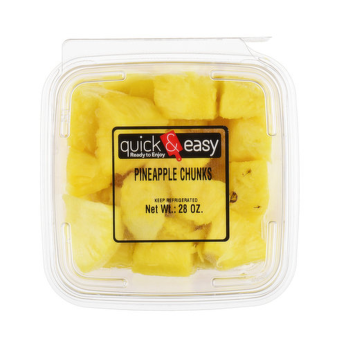 Quick and Easy Pineapple Chunks