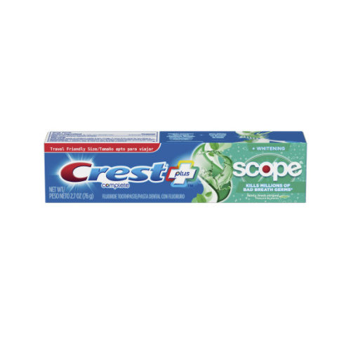 Crest Minty Fresh Toothpaste with Scope