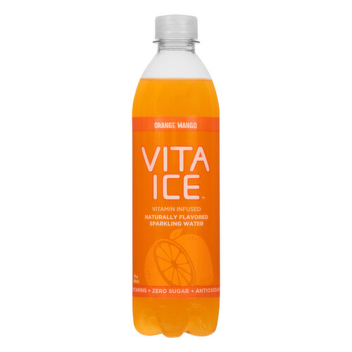Vita Ice Sparkling Water, Orange Mango