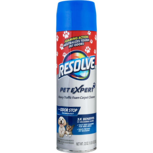 Resolve Pet Expert High Traffic Carpet Foam Cleaner, 22 oz - Fry's Food  Stores