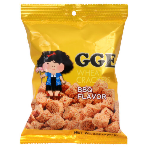 GGE Wheat Crackers, Bbq Flavor