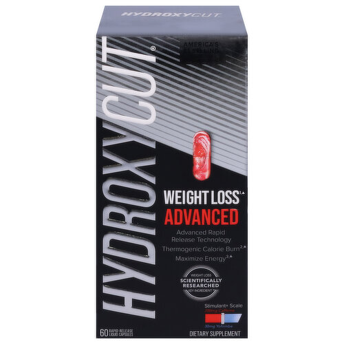 Hydroxycut Weight Loss, Advanced, Rapid-Release Liquid Capsules