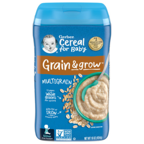 Gerber Cereal for Baby Cereal, Multigrain