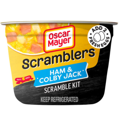 Oscar Mayer Scramblers - Ham & Colby Jack