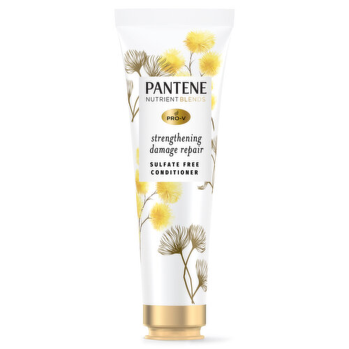 Pantene Nutrient Blends Pantene Sulfate Free Conditioner, Damage Repair with Castor Oil, Color Safe, 8.0 oz