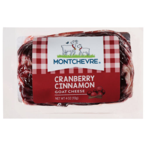 Montchevre Goat Cheese, Cranberry Cinnamon