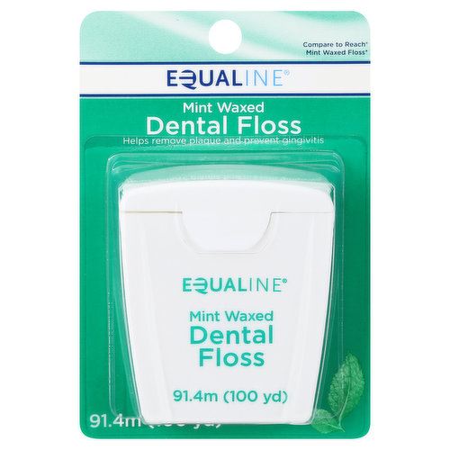 Equaline Dental Floss, Mint, Waxed