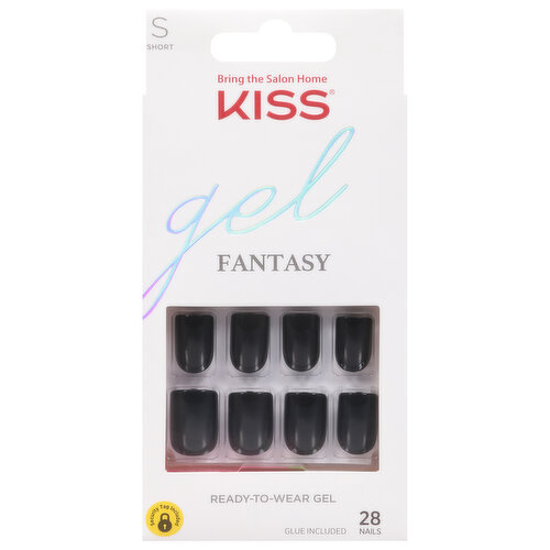 Kiss Gel Fantasy Nails, Short