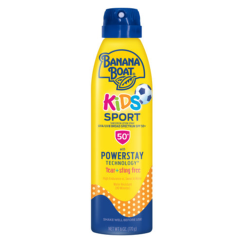 Banana Boat Kids Sport Sunscreen Spray SPF 50