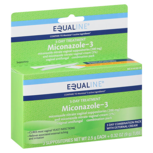 Equaline Miconazole-3, 3-Day Treatment