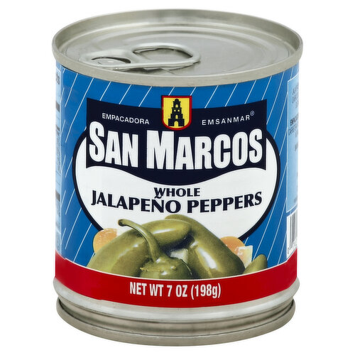 San Marcos Jalapeno Peppers, Whole