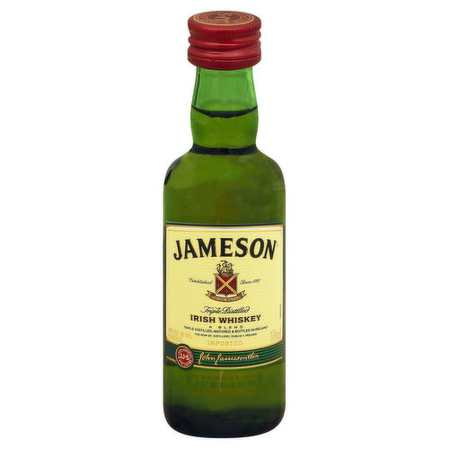 Jameson Whiskey, Irish, Triple Distilled