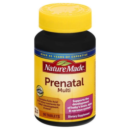 Nature Made Prenatal Multi, Tablets