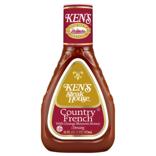 Ken's Steak House Dressing, Country French with Orange Blossom Honey