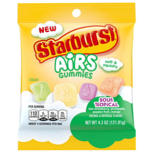 Starburst Airs Gummies, Sour Tropical