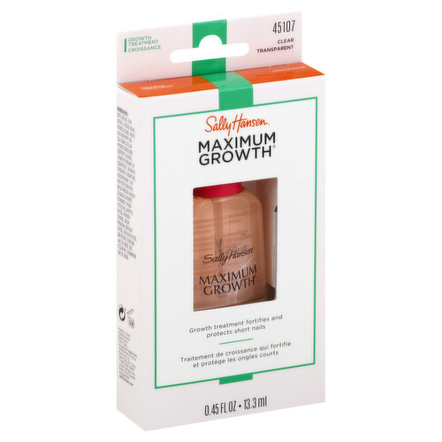 Sally Hansen Maximum Growth Growth Treatment, Clear 45107