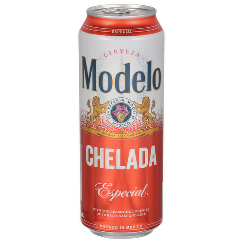 Modelo Beer, Chelada, Especial