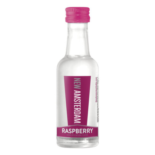 New Amsterdam Raspberry Flavored Vodka 50ml   