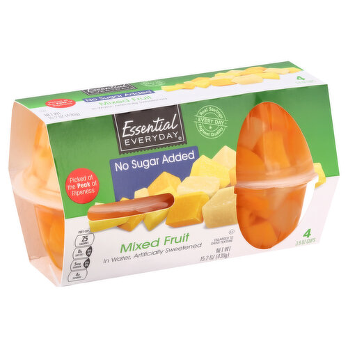 Essential Everyday Mixed Fruit, No Sugar Added