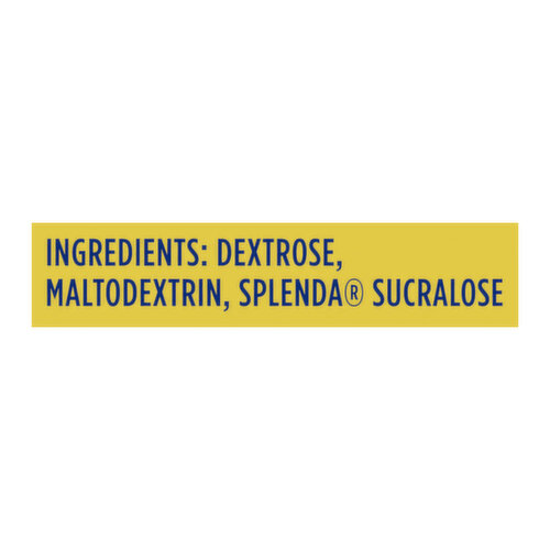 Splenda Zero Calorie Sweetener