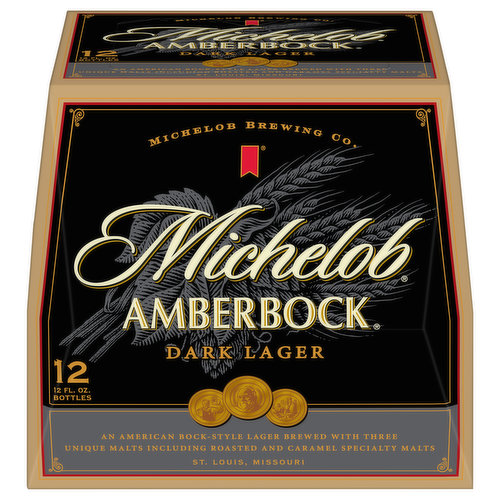 Michelob Beer, Dark Lager, Amber Bock