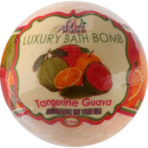 Bela Bath Bomb, Luxury, Tangerine Guava