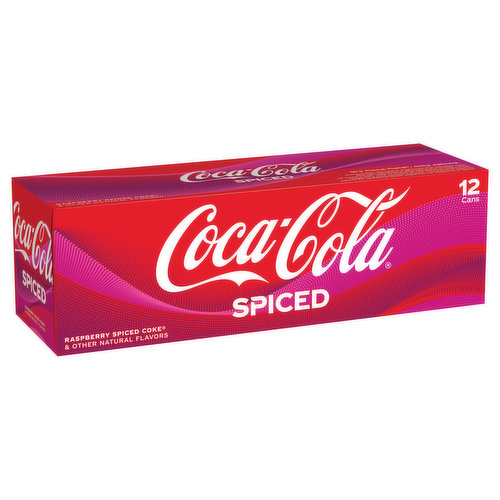 Coca-Cola Spiced Spiced Fridge Pack Cans, 12 fl oz, 12 Pack