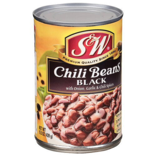 S&W Black Chili Beans