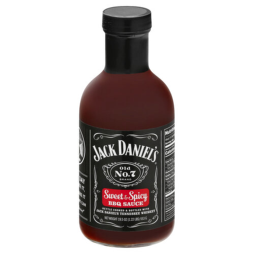 Jack Daniels BBQ Sauce, Sweet & Spicy