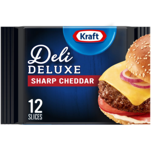 Kraft Sharp Cheddar Cheese Slices