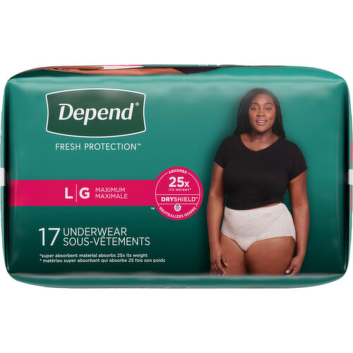 Adult Diapers -Tena Super Plus Protective Underwear for Women, Sm