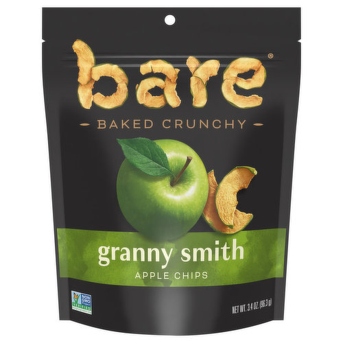 Bare Apple Chips, Granny Smith, Baked Crunchy