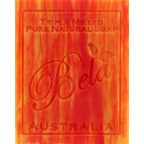 Bela Soap, Natural, Orange