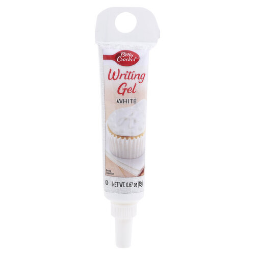 Betty Crocker Writing Gel, White