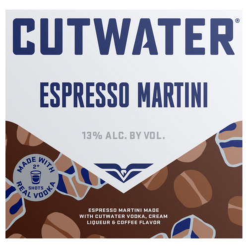 Cutwater Martini, Espresso