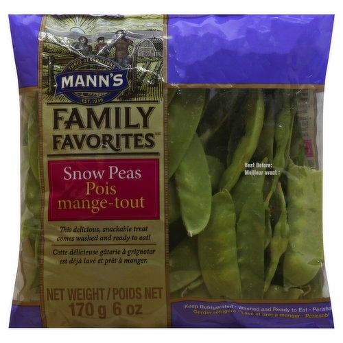 Mann's Snow Peas, Gourmet