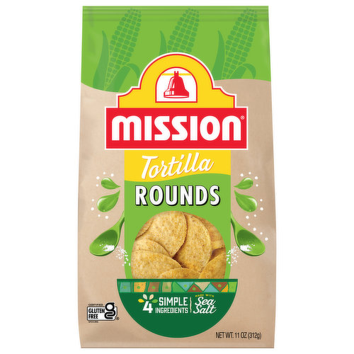 Mission Rounds Tortilla Chips