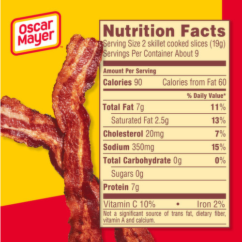 Oscar Mayer Naturally Hardwood Smoked Bacon