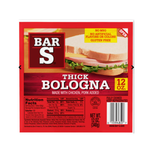 Bologna Thick Sliced