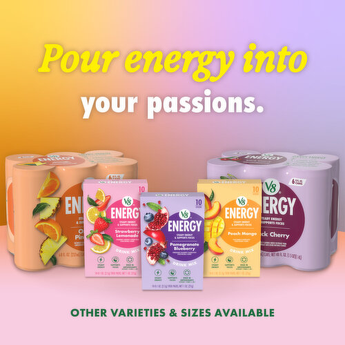 V8® Energy® Pomegranate Blueberry Energy Drink