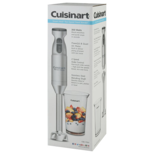 Cuisinart Immersion Hand Blender with Storage Bag. 