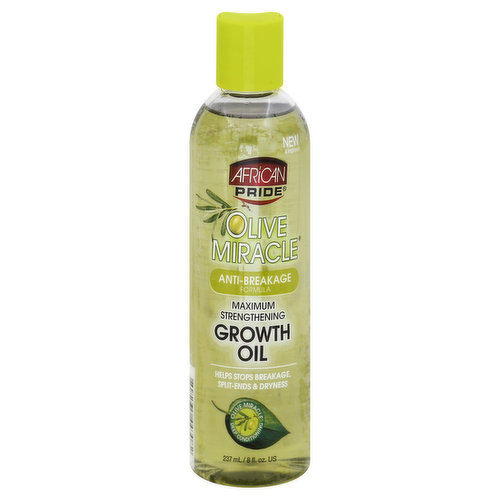 African Pride Olive Miracle Growth Oil, Maximizing Strengthening
