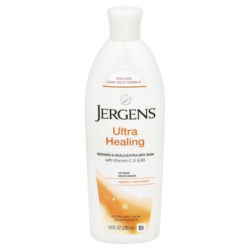 Jergens Moisturizer, Extra Dry Skin, Ultra Healing