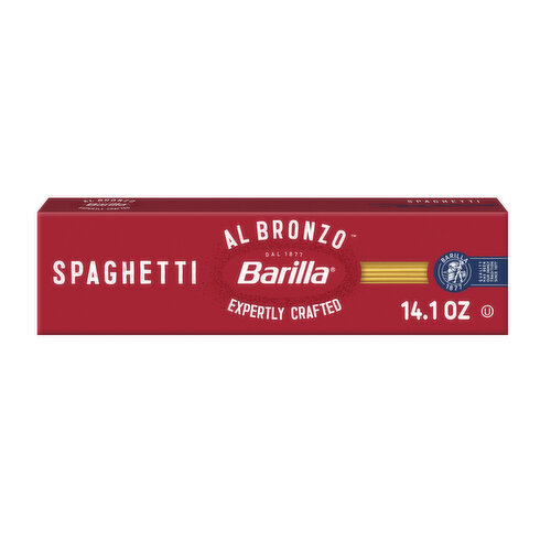 Barilla Al Bronzo Spaghetti Pasta