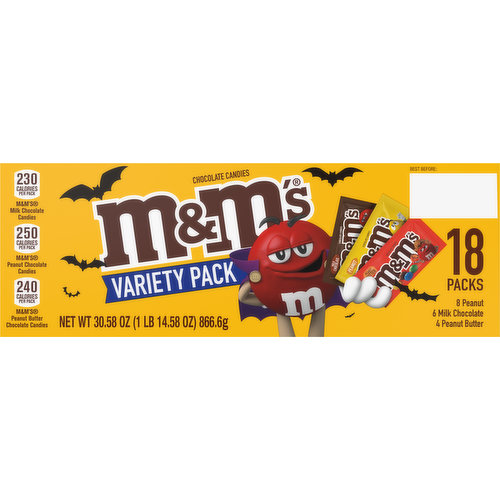 m&m variety pack