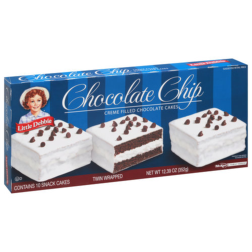 Little Debbie Snack Cakes, Chocolate Chip, Big Pack