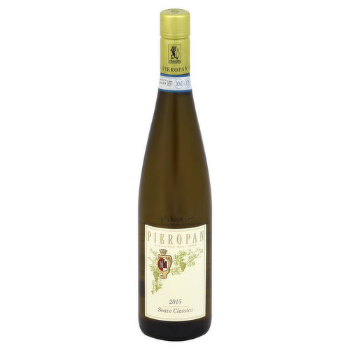 White wine. www.pieropan.it. Alc. 12% by vol. Estate grown and bottled by Azienda Agricola. Product of Italy.